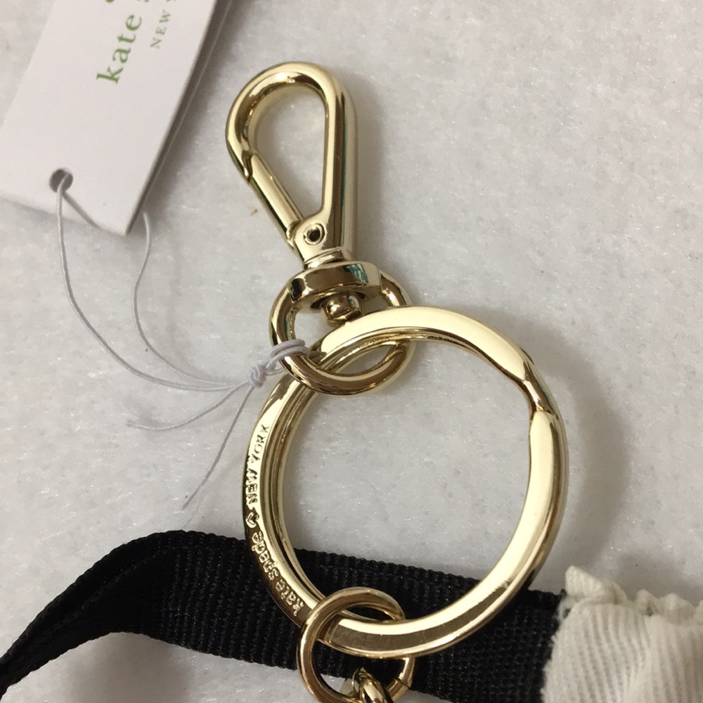 KATE SPADE LEATHER KEYRING BAG ACCESSORY 2018 NWT - Picture 4 of 8